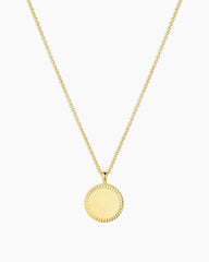 Bespoke Coin Necklace (gold)