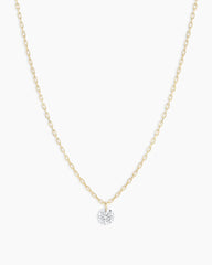 Floating Diamond Necklace