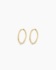 14k Gold Classic Huggies