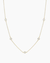 Classic Five Diamond Necklace