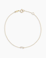 Diamond Pavé Alphabet Bracelet