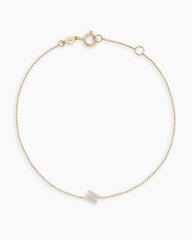 Diamond Pavé Alphabet Bracelet