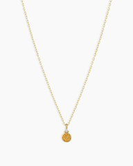 14k Gold Birthstone Necklace