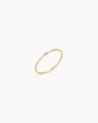 14k Gold Rose Delicate Ring