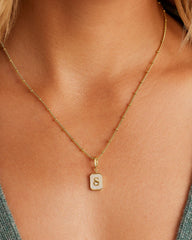 Vintage Alphabet Parker Charm