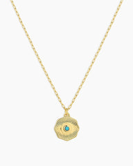 Birthstone Coin Necklace