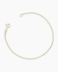 14k Gold Micro Mini Venice Bracelet