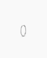 14k White Gold Classic Single Huggie