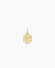 Diamond Zodiac Coin Charm