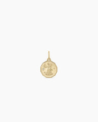 Diamond Zodiac Coin Charm