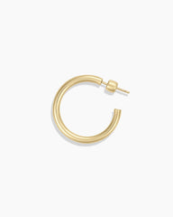 14k Gold Carter Single Hoop