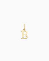 Diamond Vintage Alphabet Charm