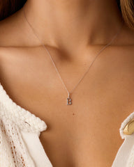 Diamond Vintage Alphabet Charm