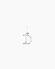 Diamond Vintage Alphabet Charm