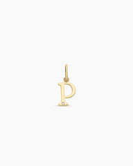 Diamond Vintage Alphabet Charm