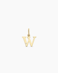 Diamond Vintage Alphabet Charm