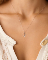 Diamond Vintage Alphabet Charm