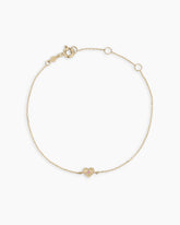 Pink Sapphire Vintage Heart Bracelet