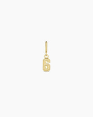 Varsity Numbers Parker Charm
