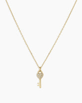Diamond Bond Key Necklace