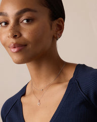 Diamond Heart Padlock Charm