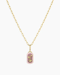 Power Gemstone Parker Charm Necklace Compassion