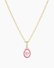 Power Gemstone Parker Charm Necklace Calming