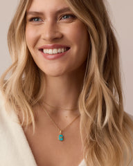 Power Gemstone Parker Charm Necklace Healing