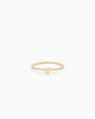 14k Gold Amour Ring