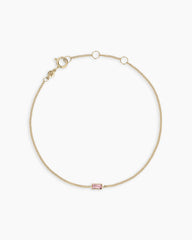 14k Gold Wilder Birthstone Bracelet