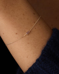 14k Gold Wilder Birthstone Bracelet