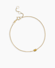 14k Gold Wilder Birthstone Bracelet