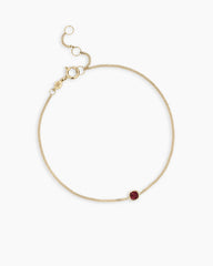 14k Gold Wilder Birthstone Bracelet