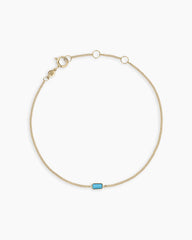 14k Gold Wilder Birthstone Bracelet