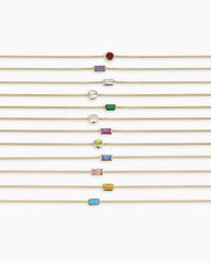 14k Gold Wilder Birthstone Bracelet