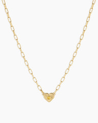 Birthstone Heart Necklace