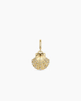 Shimmer Scallop Shell Parker Charm