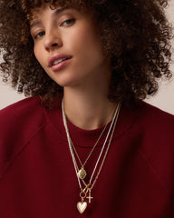 Shimmer Cross Parker Charm