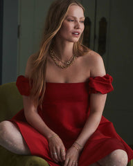 Lou Shimmer Interlocking Necklace