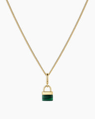 Padlock Parker Charm Necklace