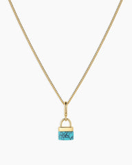 Padlock Parker Charm Necklace
