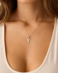 Diamond Era Alphabet Charm