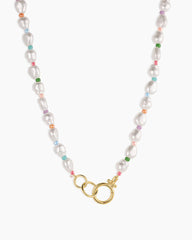 Pearl Rainbow Cove Necklace