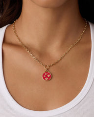 Love U Coin Necklace