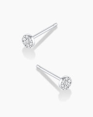 Diamond Pavé Studs