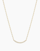 Diamond Taner Bar Mini Necklace