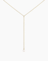 Pearl Lariat Necklace