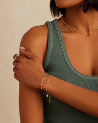 Wilder Mini Alphabet Bracelet