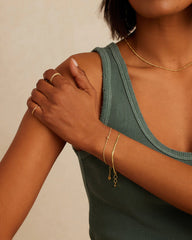 Wilder Mini Alphabet Bracelet