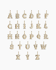 Diamond Era Alphabet Charm